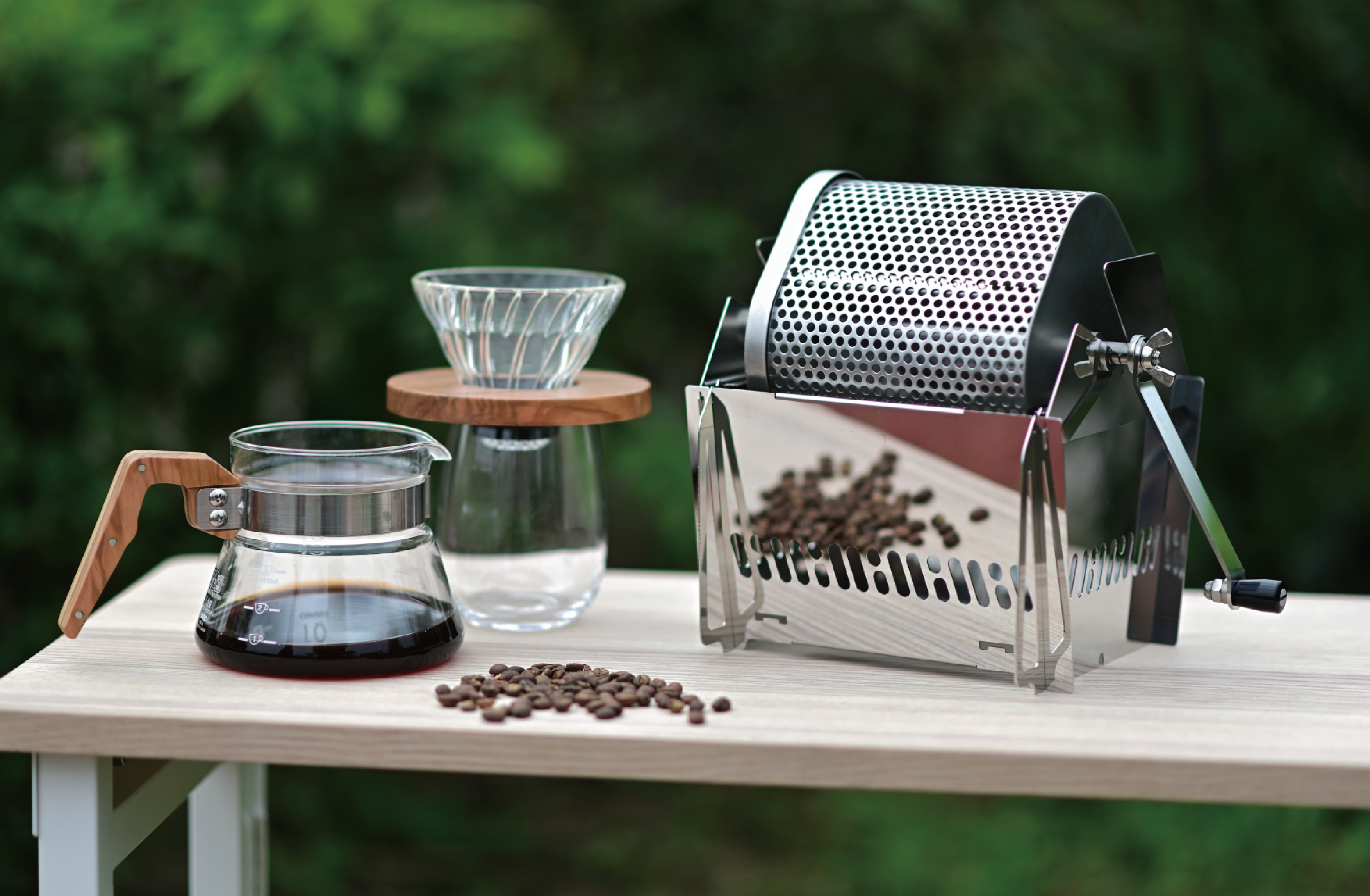 露營款DIY組合式雙功能烘豆｜烤肉架