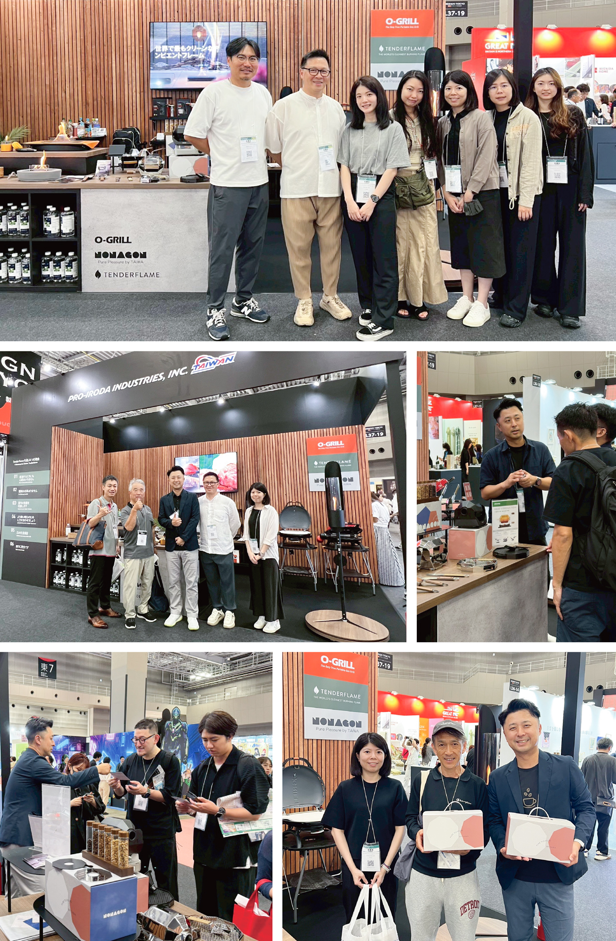 NONAGONが東京デザイン展に初出展